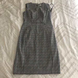 Black and white Calvin Klein dress NWT